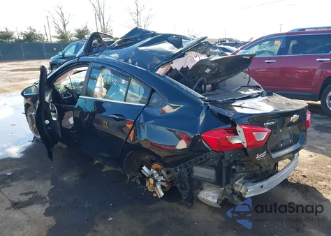 2017 Chevrolet Cruze Lt Auto из США, поврежденный, VIN 1G1BE5SMXH7174743